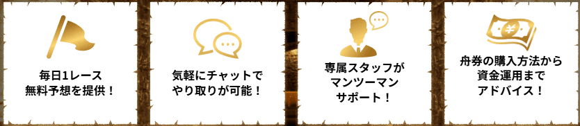 競艇トレジャーの強みや特徴