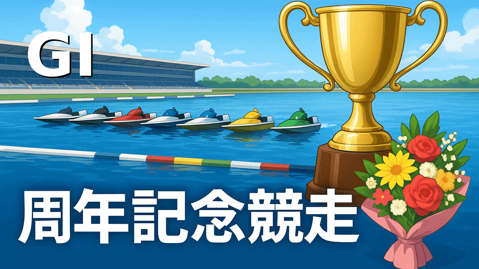 【ボートレース】周年記念競走とは？