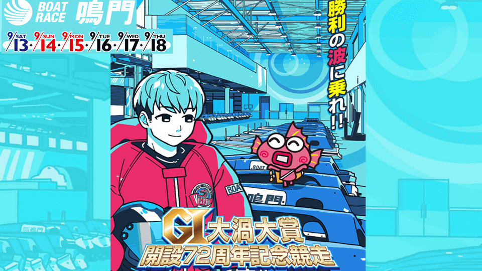 開設72周年記念競走 GI大渦大賞2025