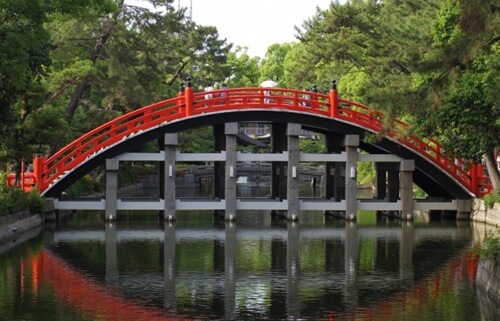 住吉大社の太鼓橋