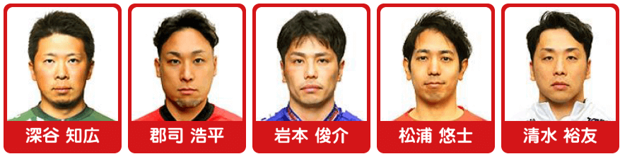 開設75周年記念 椿賞争奪戦GⅢ(伊東温泉競輪)主力選手