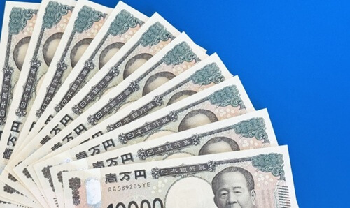 10枚の1万円札