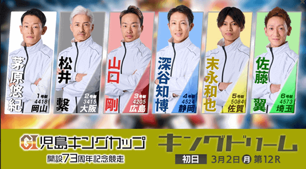 キングドリーム(初日12R)