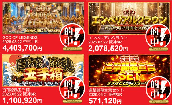 勝馬サプライズULTRA的中実績