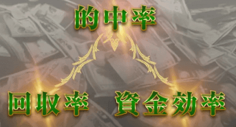 的中率×回収率×資金効率