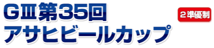 GⅢ第35回アサヒビールカップ
