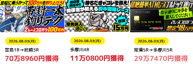 競艇ブルドッグ的中実績