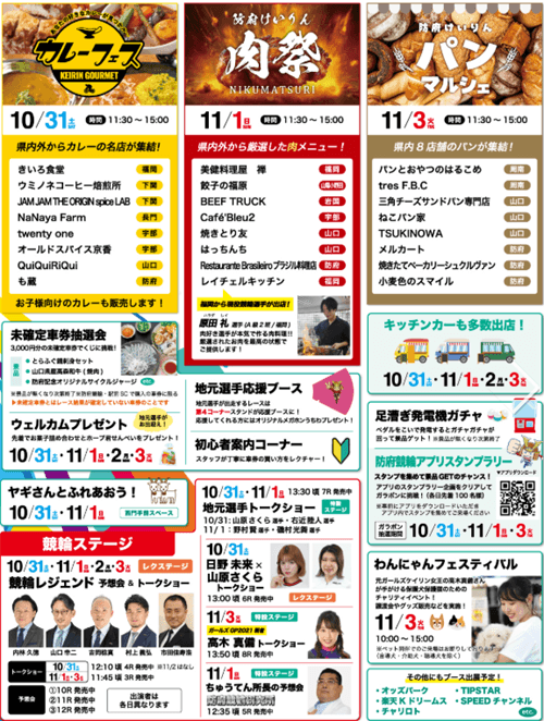 開設77周年記念競輪 周防国府杯争奪戦イベント情報2